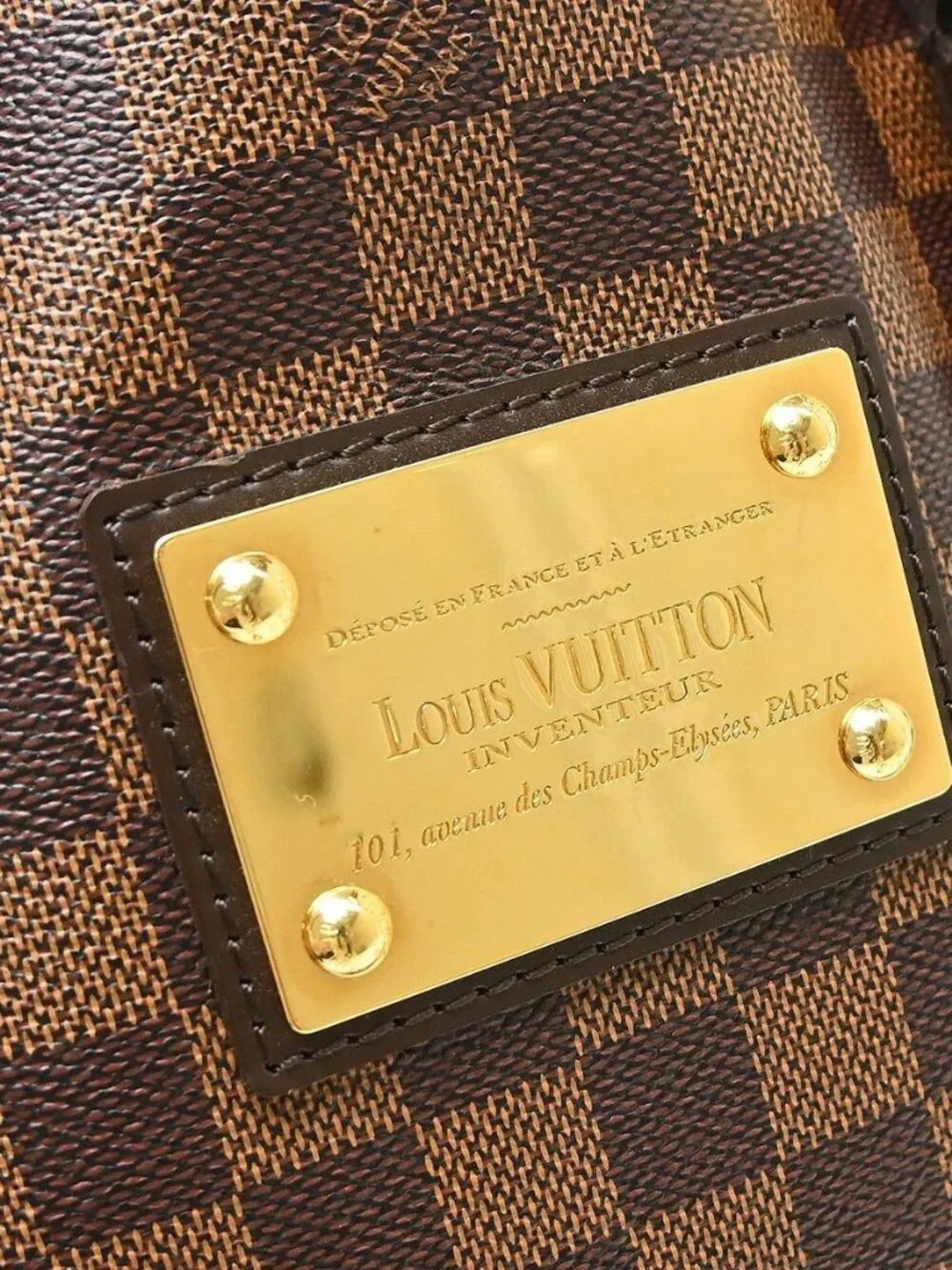 Louis Vuitton outside 	a